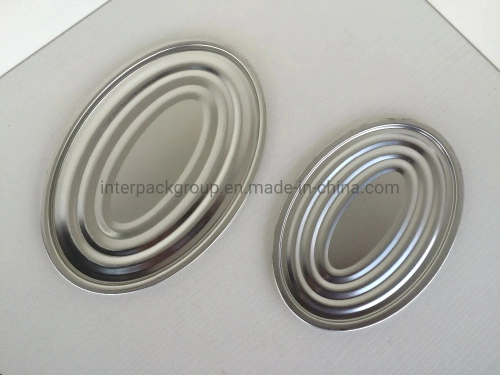 601# Normal Top Lid for 2 Piece Sardine Food Can