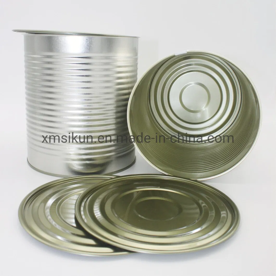 311# Food Grade Empty Sardine Tin Cans in Hot Selling Vegetable Packaging